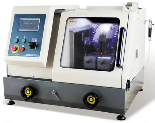 Automatyczna maszyna do cięcia metalograficznego 2100 obr./min AC-80 AC-100 Chłodzenie wodą z recyklingu